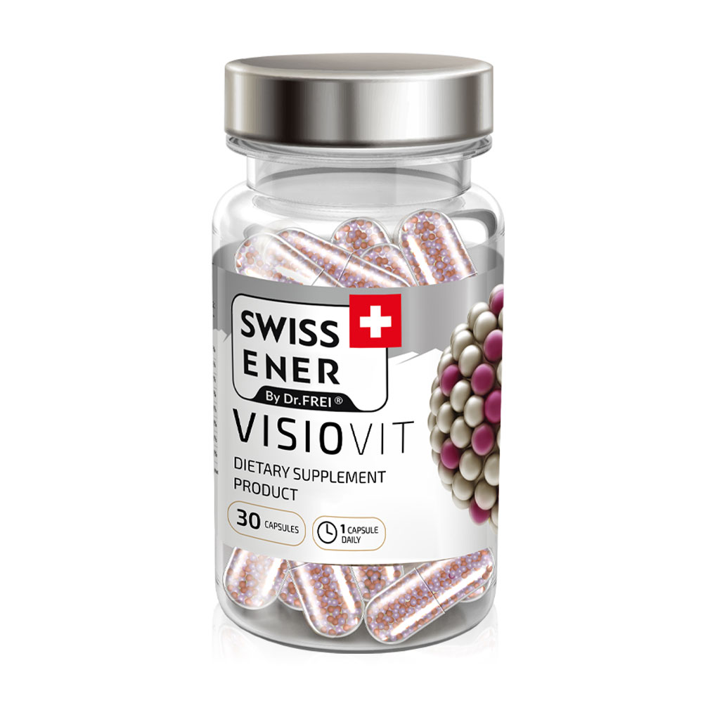 Swiss Ener By Dr.Frei Visiovit 30 Capsules