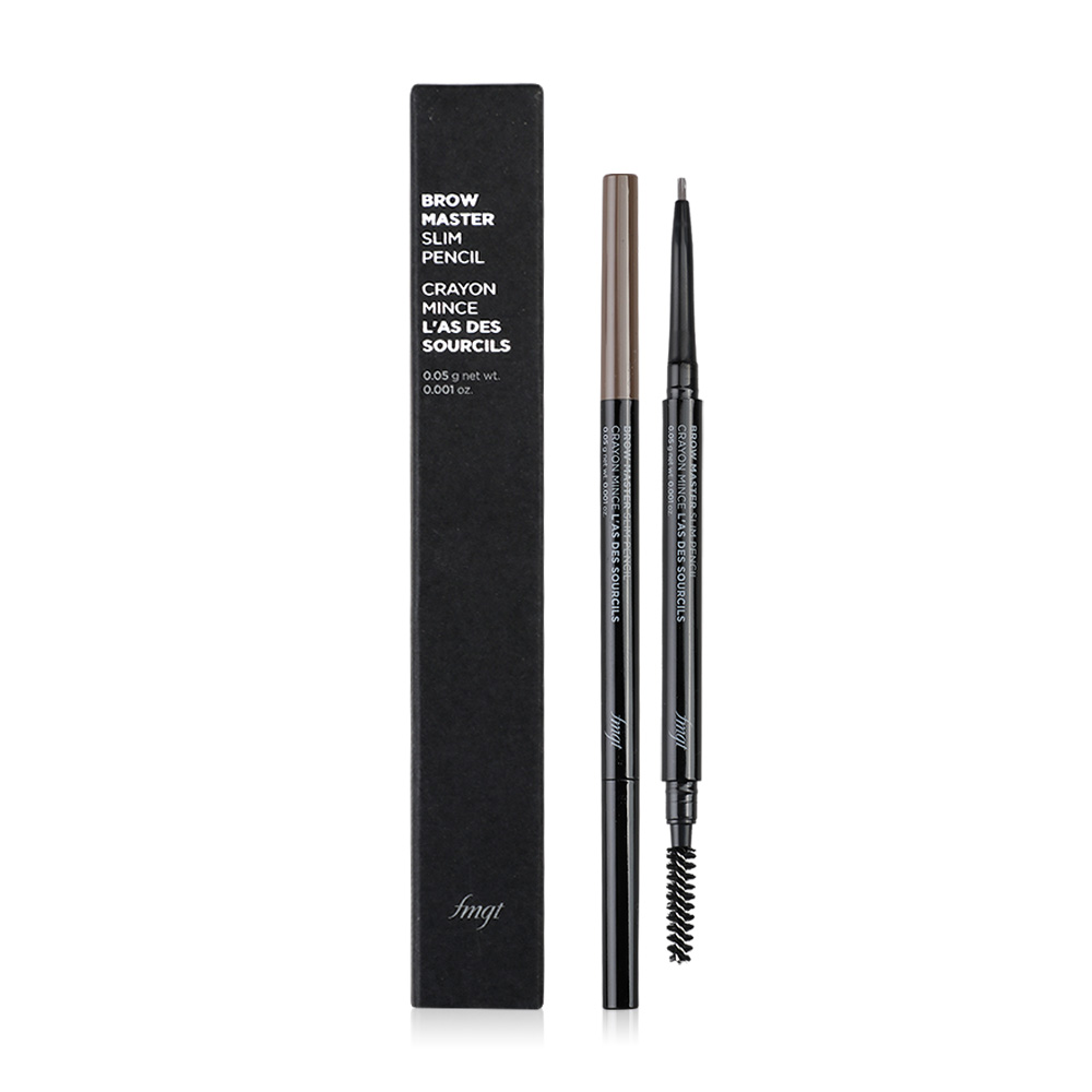 The Face Shop Browmaster Slim Pencil 0.05g #01 Gray Brown ( สินค้าหมดอายุ : 2025.08.01 ) 
