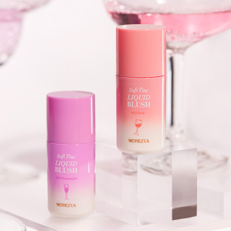 Merrezca Soft Tint Liquid Blush 4g #02 Rose
