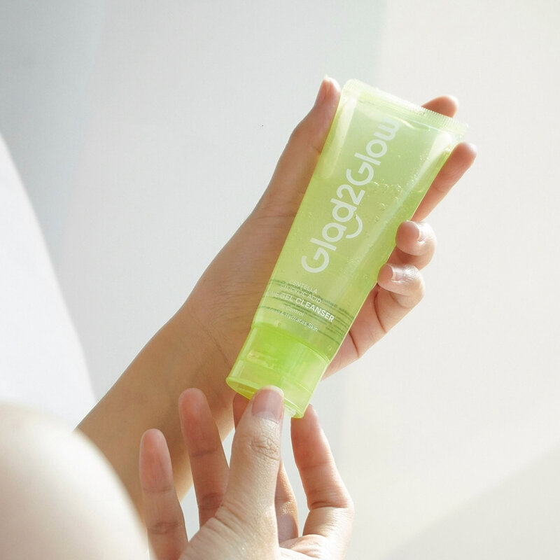 Glad2Glow Centella Salicylic Acid Acne Gel Cleanser 70ml