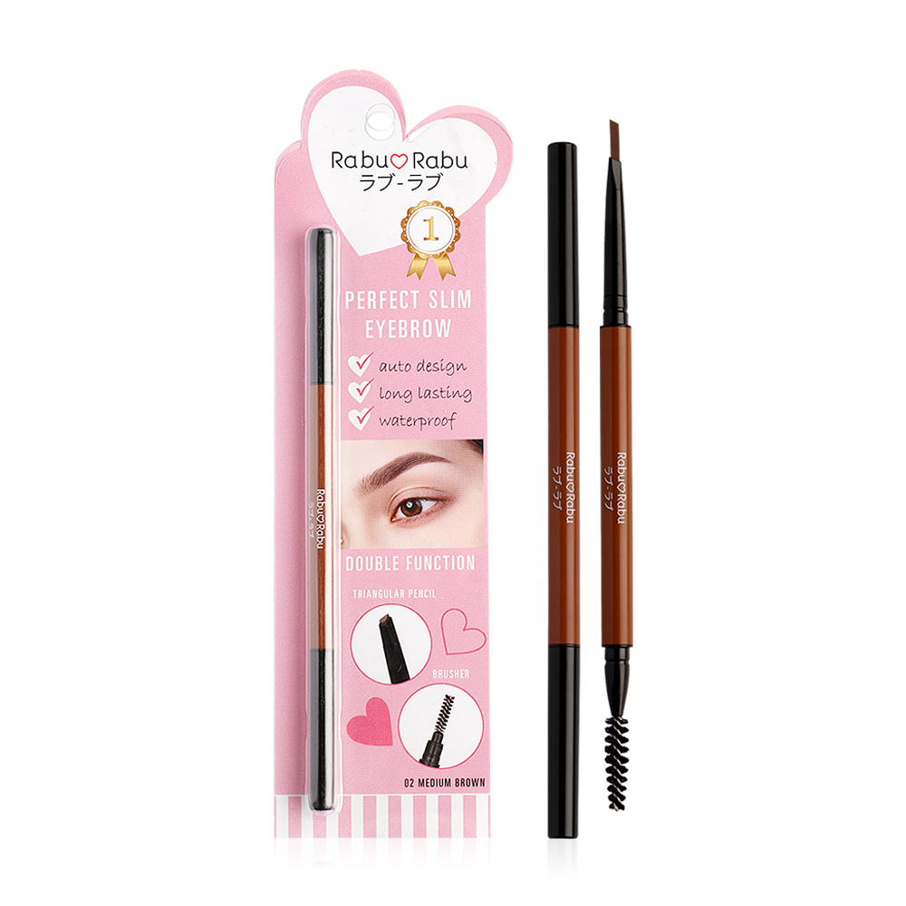 RABU RABU Perfect Silm Eyebrow 0.15g #02 Medium Brown