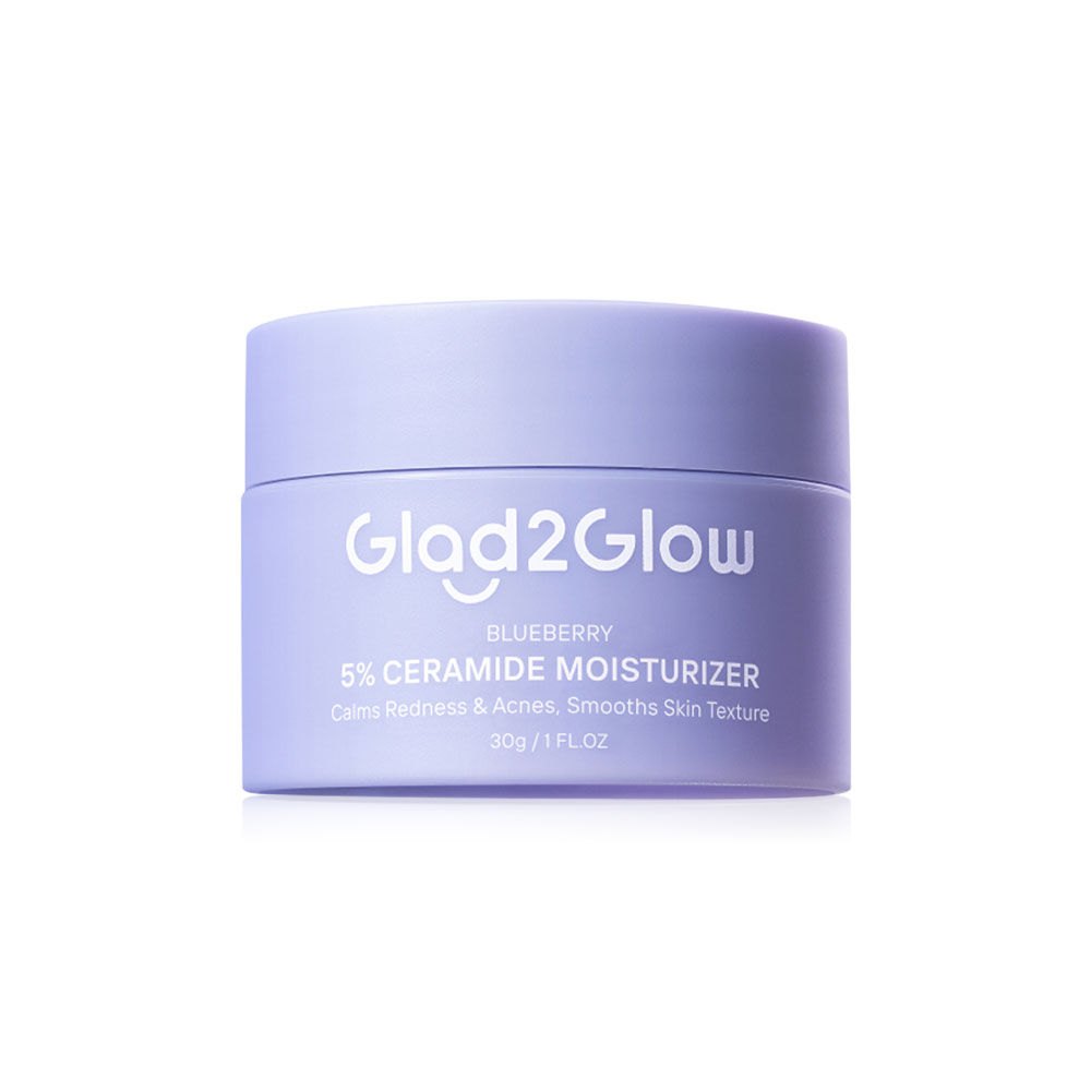 Glad2Glow Blueberry 5% Ceramide Moisturizer 30g