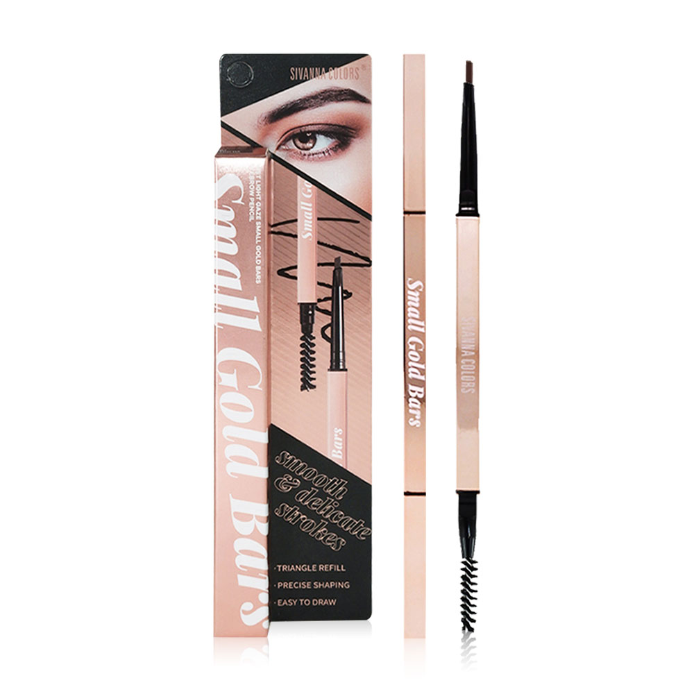 SIVANNA Colors Mist Light Gaze Small Gold Bars Eyebrow Pencil 0.3g #03
