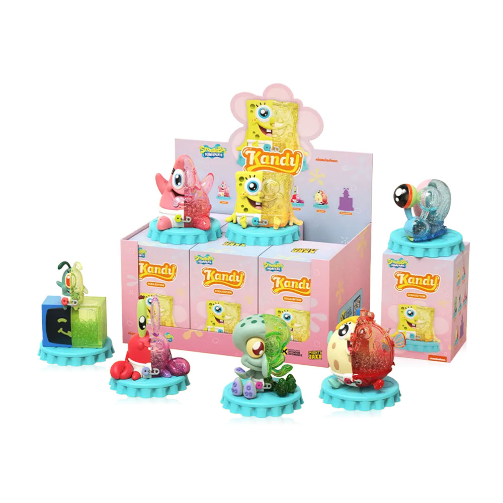 MTJ x SpongeBob Kandy Square Pants #Soda Edition [1pc/Random]