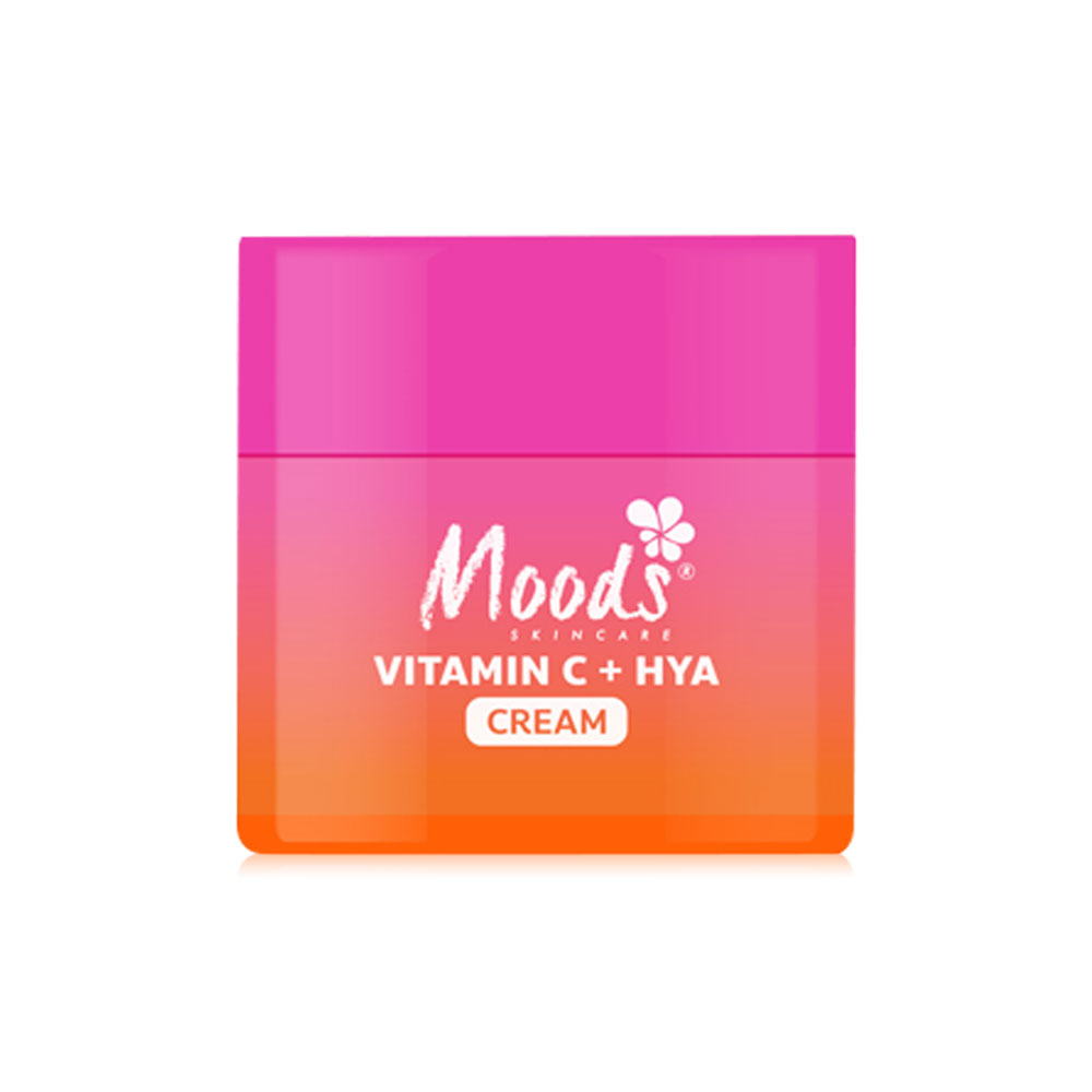 Moods Skin Care Vitamin C+ Hya Brightening And Hydrating Cream 20g