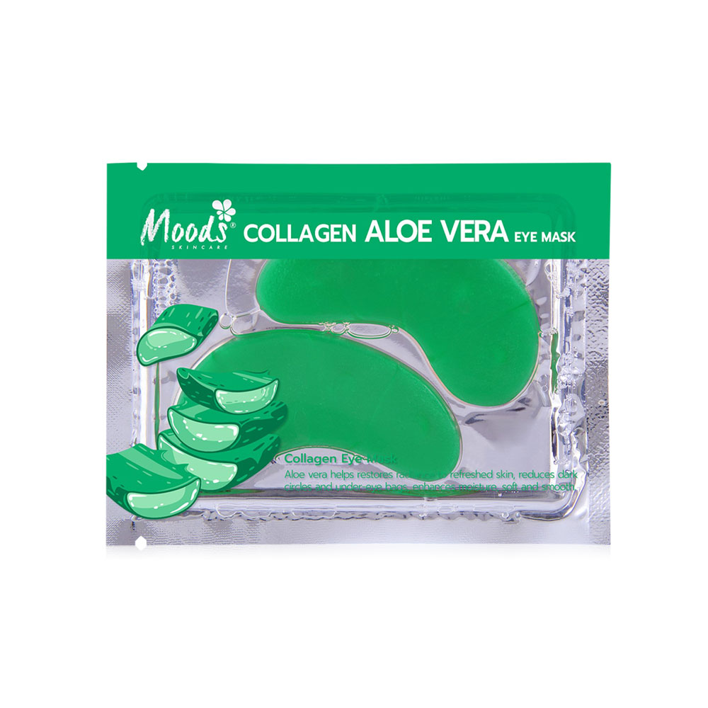 Moods Skin Care Collagen Aloe Vera Eye Mask 6g