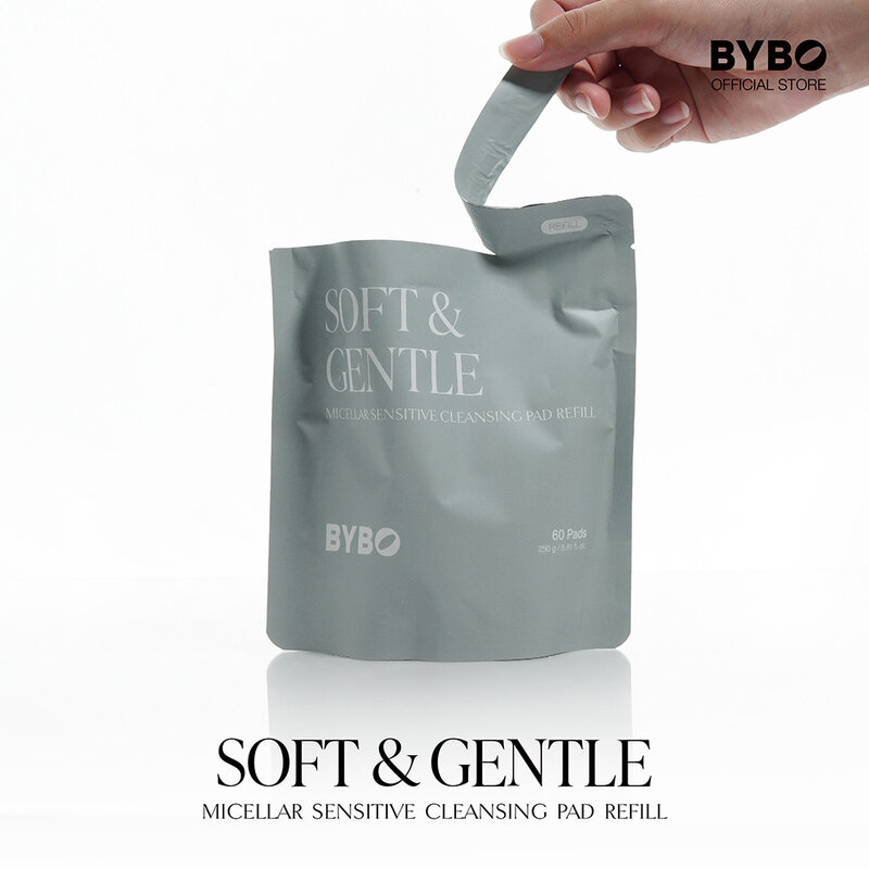 BYBO Soft & Gentle Micellar Sensitive Cleansing Pad Refill 250g