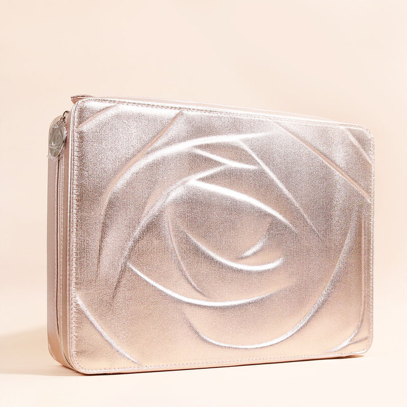 Lancome Cosmetic Bag #Rose Gold