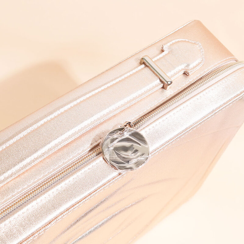 Lancome Cosmetic Bag #Rose Gold