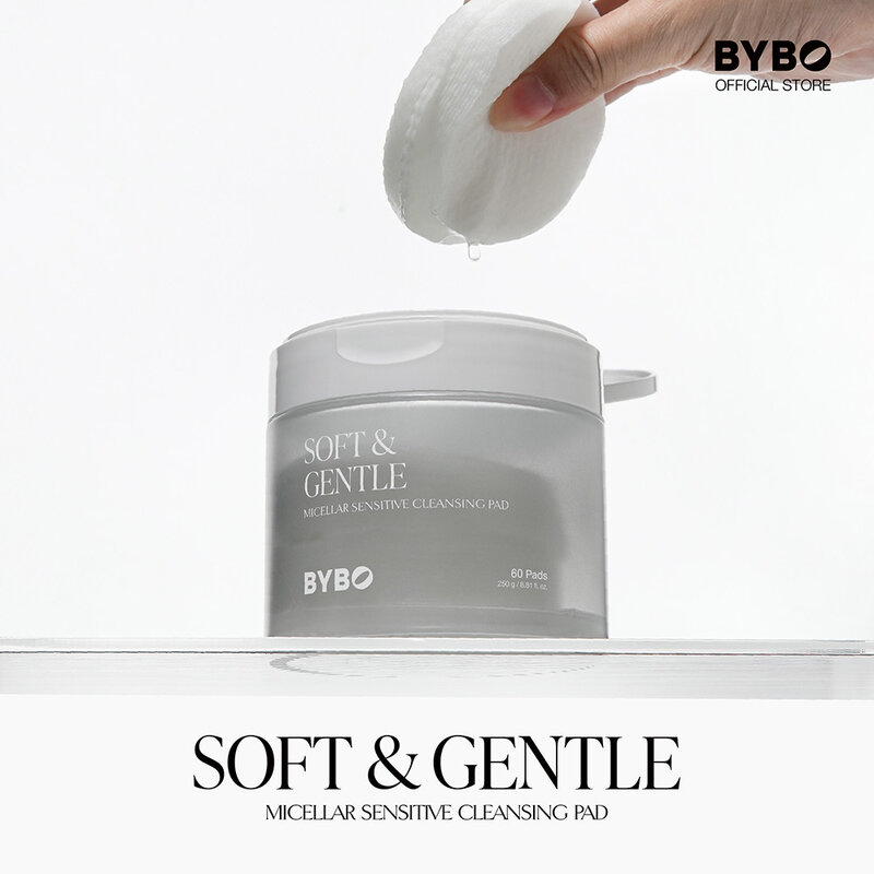 BYBO Soft & Gentle Micellar Sensitive Cleansing Pad 250g