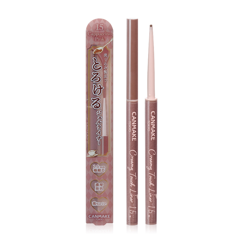 Canmake Creamy Touch Liner 0.1g #15 Cappuccino Pink