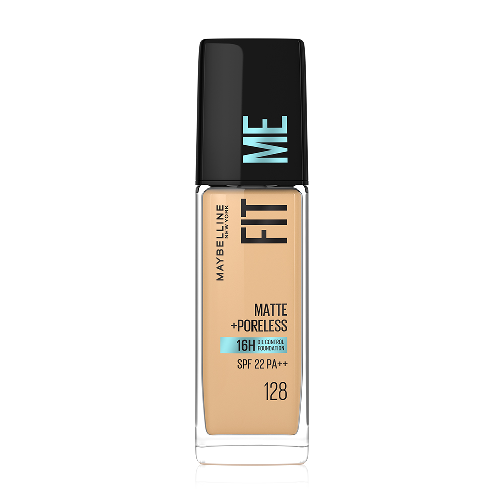 Maybelline New York Fit Me Matte And Poreless Liquid Foundation 30ml #128