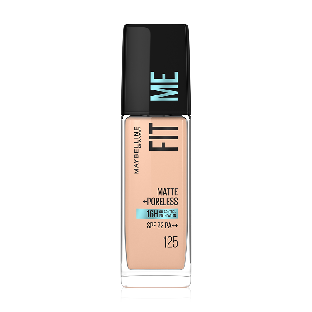 Maybelline New York Fit Me Matte And Poreless Liquid Foundation 30ml #125