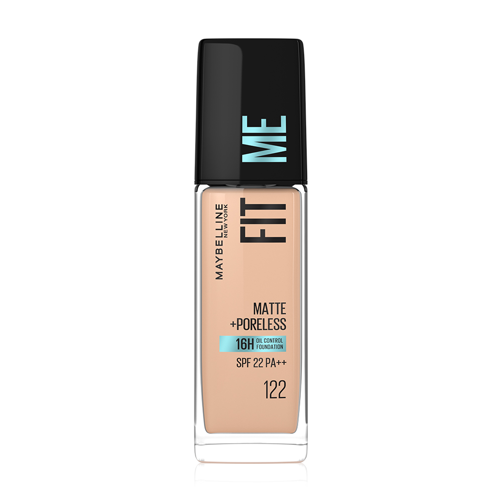 Maybelline New York Fit Me Matte And Poreless Liquid Foundation 30ml #122
