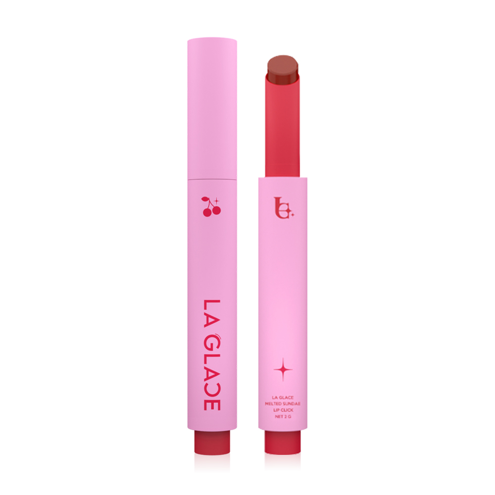 LA GLACE Melted Sundae Lip Click 2g #05 Toasted Tangerine