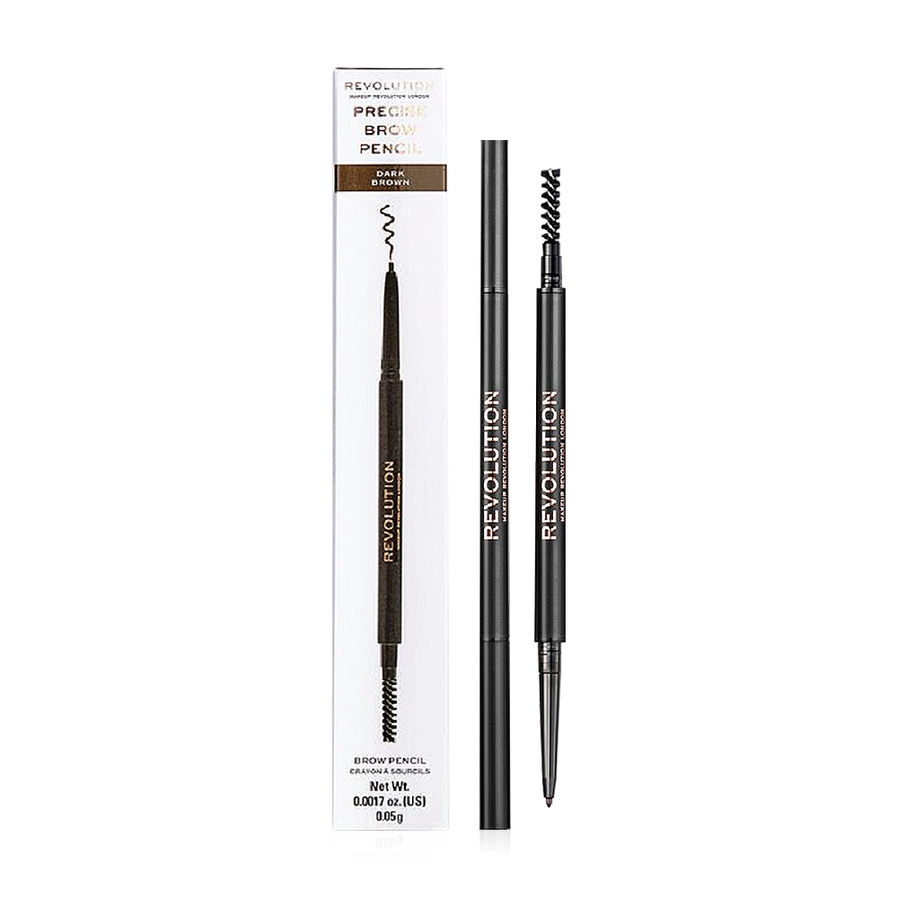 Makeup Revolution Brow Pencil 0.05g #Dark Brown