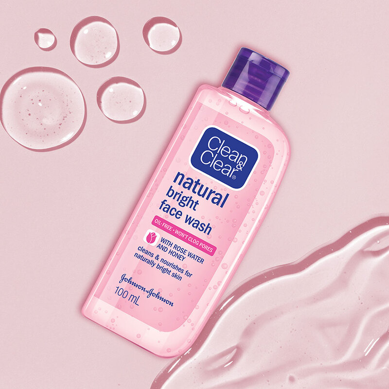 Clean & Clear Natural Bright Face Wash [100ml x 2pcs]