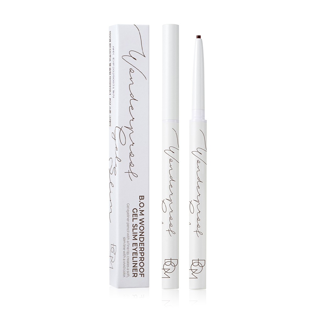 BOM Wonderproof Gel Slim Eyeliner 0.1g #04 Classic Brown