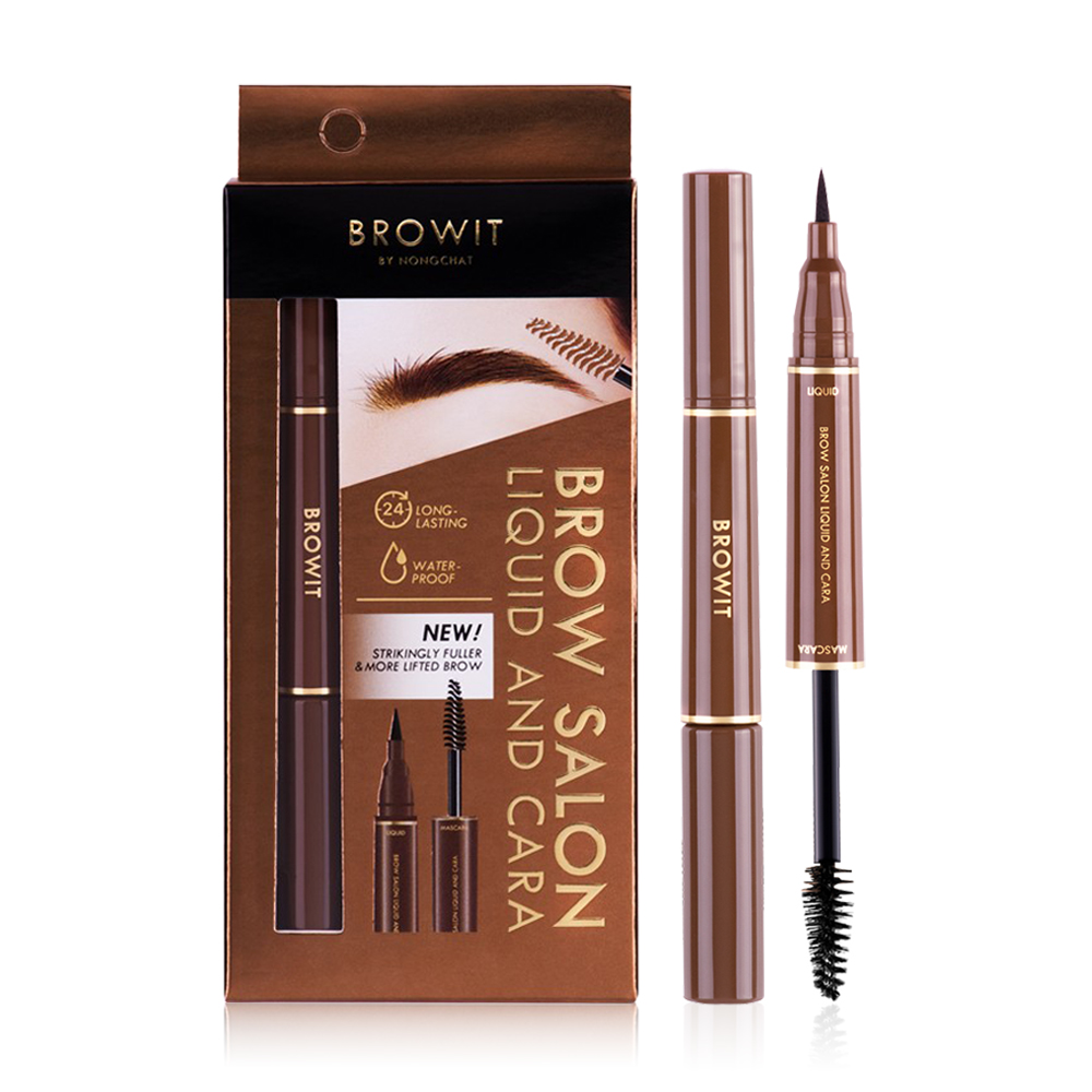 Browit Brow Salon Liquid and Cara #01 Couture Brown