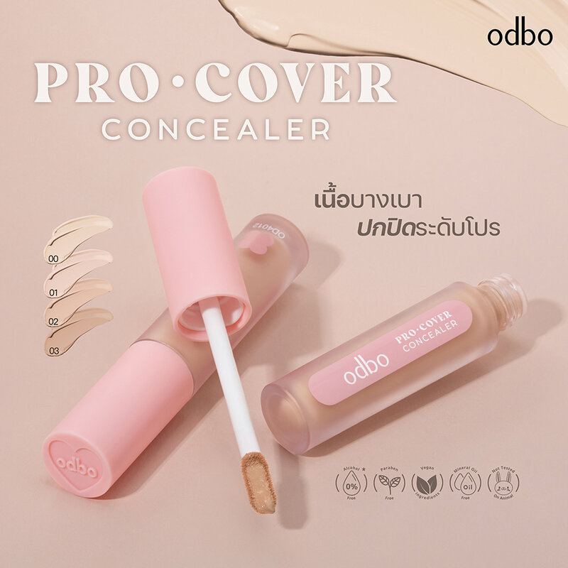 ODBO Pro Cover Concealer 2.5g #02 Medium