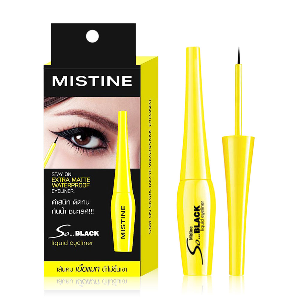MISTINE So Black Matte Liquid Eyeliner 4.5g