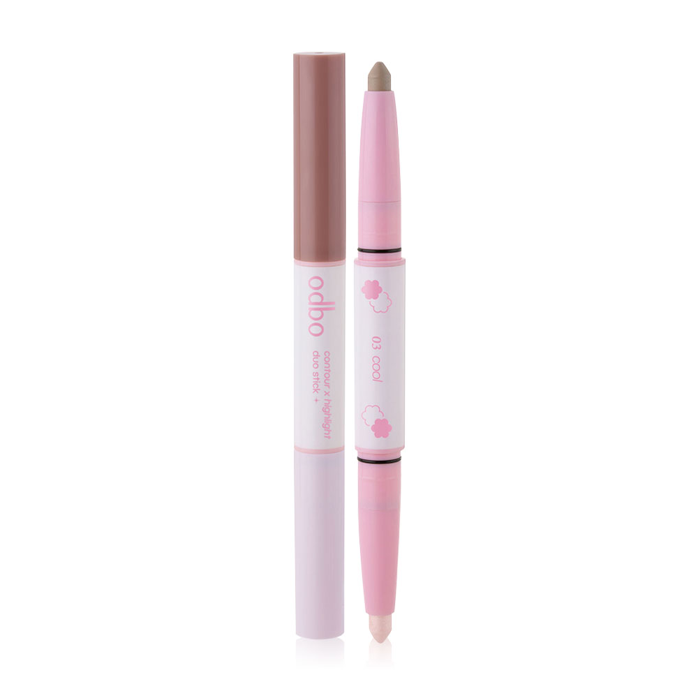 ODBO Contour x Highlight Duo Stick 2.4g #03 Cool