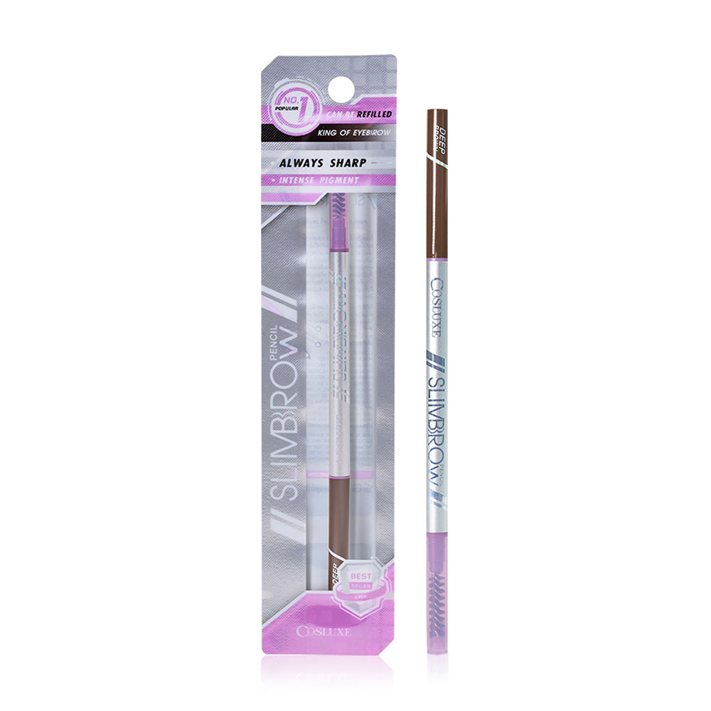 Cosluxe Slimbrow Pencil Ref 0.05g #Deep Brown