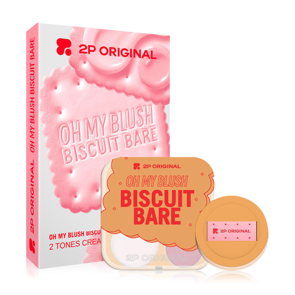 2P Original Oh My Blush Biscuit Bare 3.6g #03 Cherry Brandy