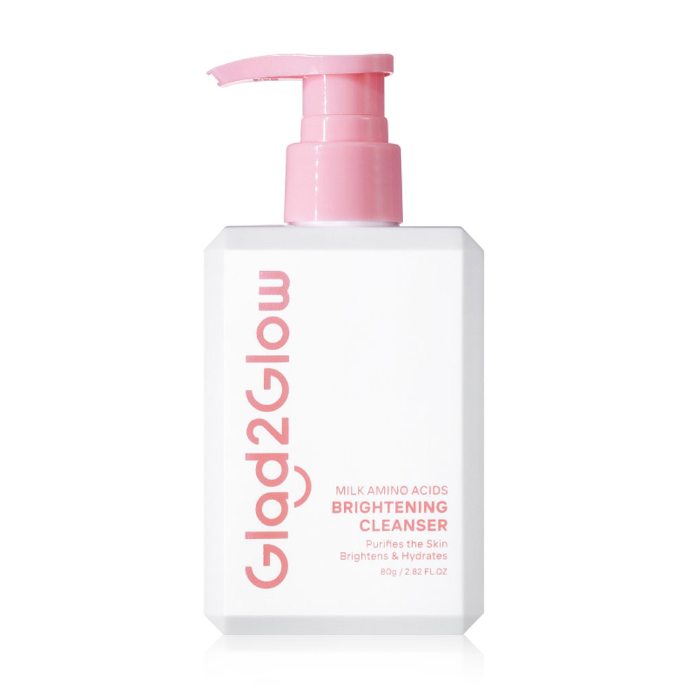 Glad2Glow Milk Amino Acids Brightening Cleanser 80g