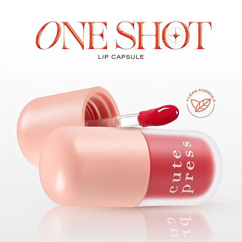 Cute Press One Shot Lip Capsule 3g #05 Red Shot