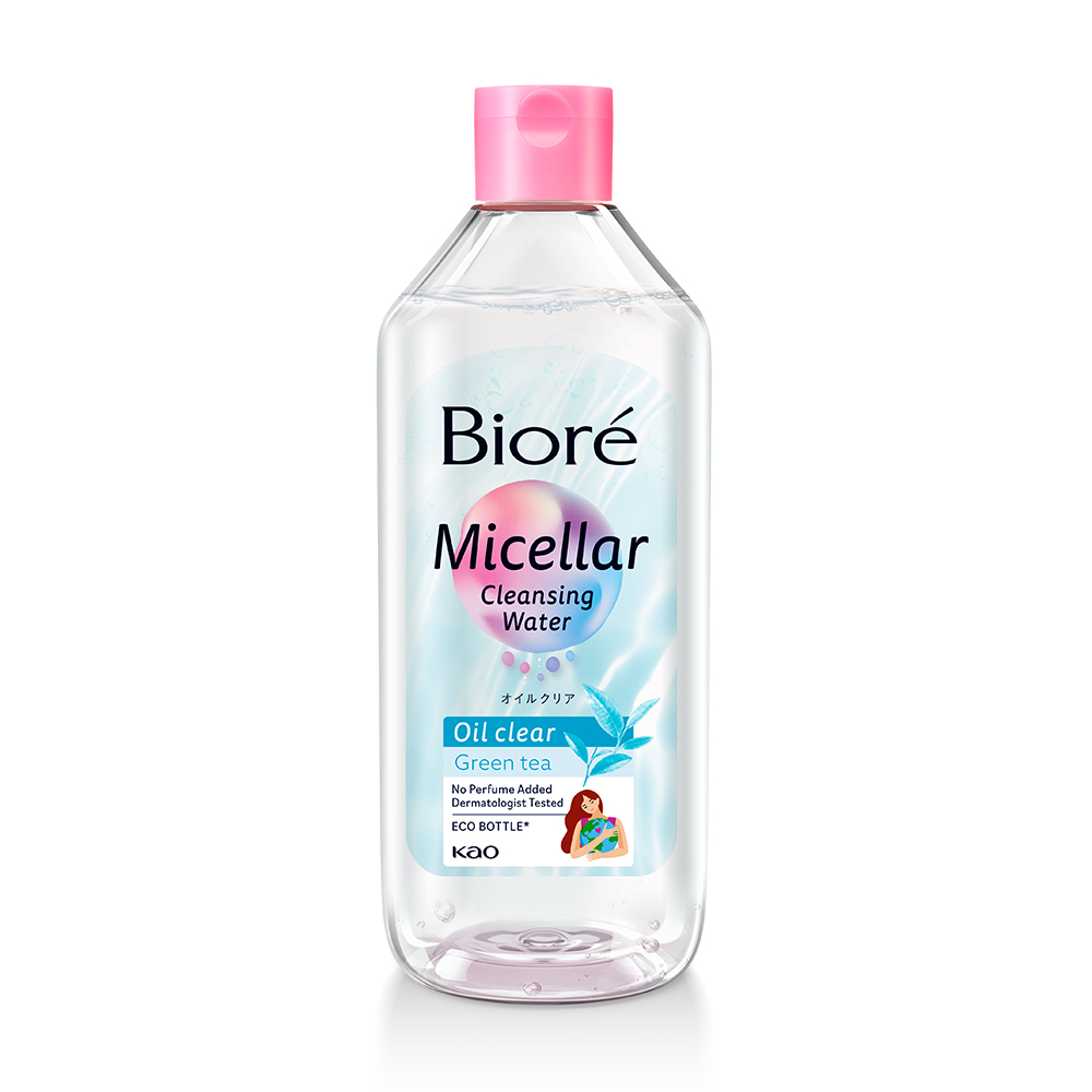 Biore Micellar Cleansing Water Oil Clear Green Tea 400ml