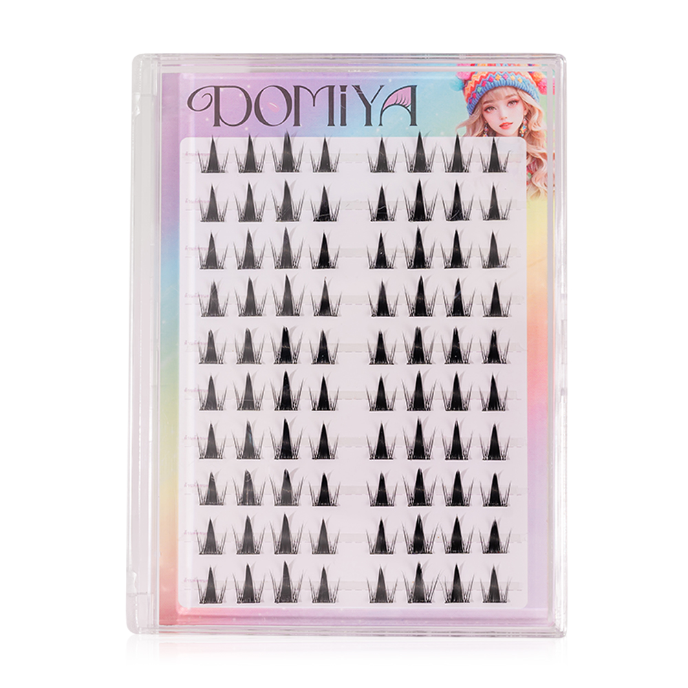 DOMIYA Self-Adhesive Eyelashes 80pcs #10 Pussycat
