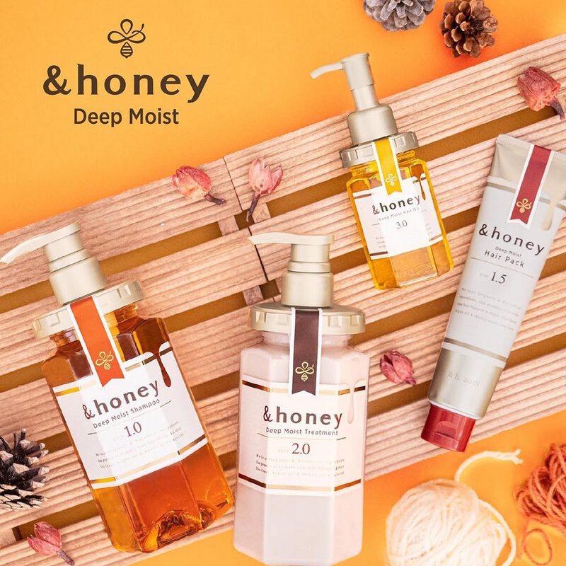 &honey Deep Moist Hair Pack 130g