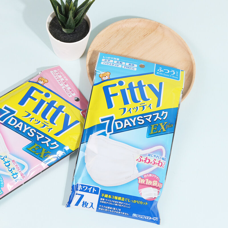 Fitty 7Days Mask EX #Regular [7pcs/pack]