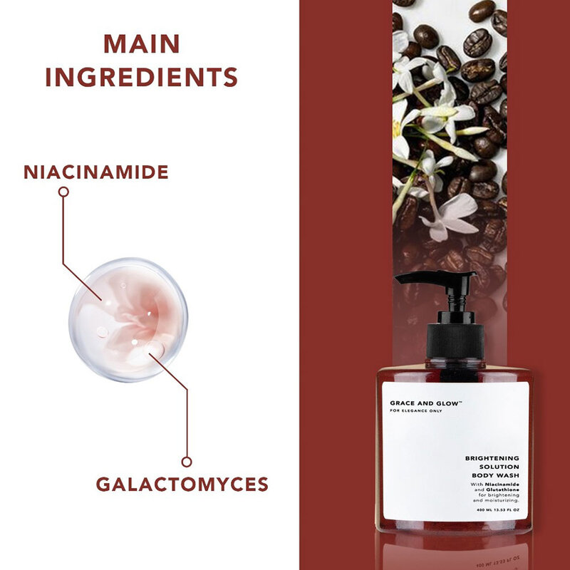 Grace And Glow Brightening Solution Body Wash 400ml