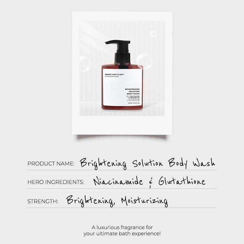Grace And Glow Brightening Solution Body Wash 400ml