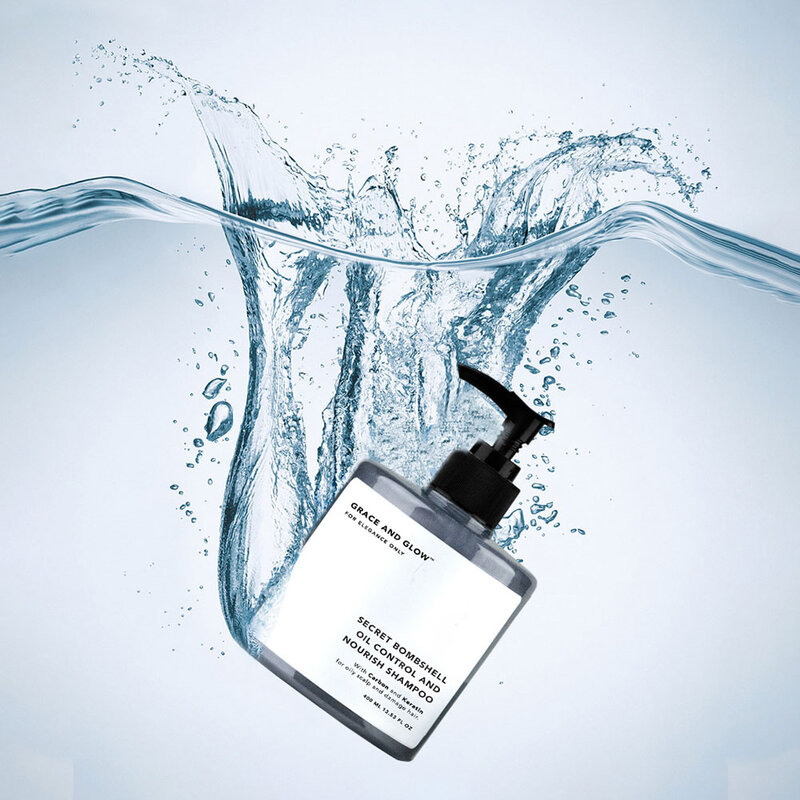 Grace And Glow Secret Bombshell Oil Control & Nourish Shampoo 400ml