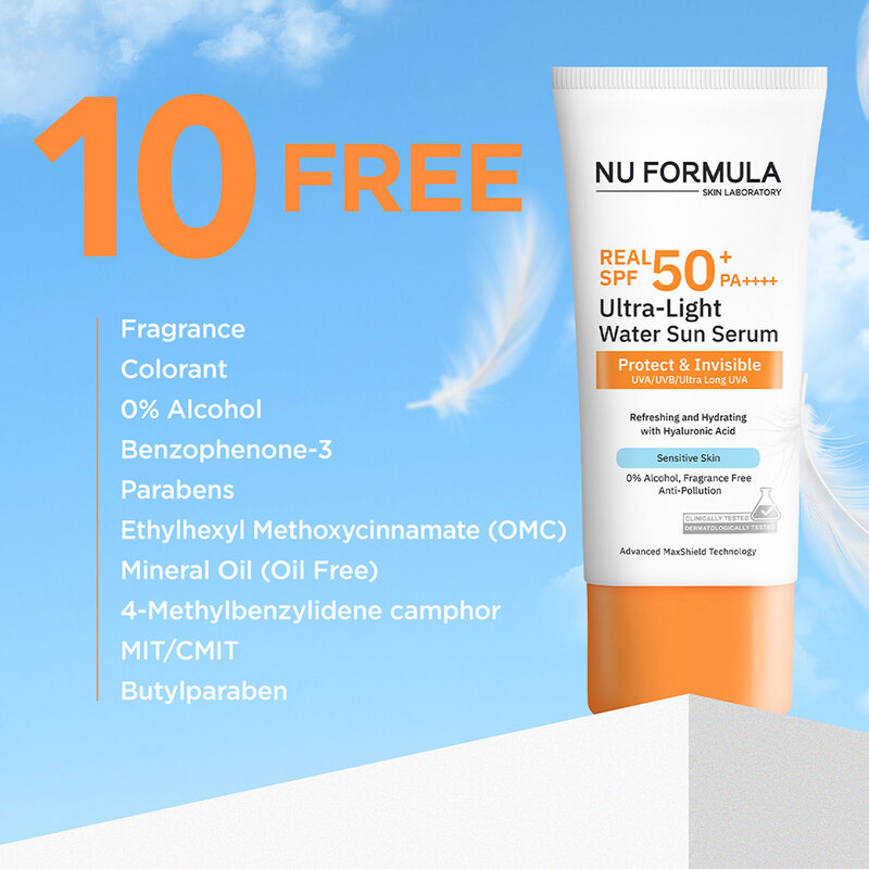 Nu Formula Ultra Light Water Sun Serum Real SPF50+ PA++++ 150ml