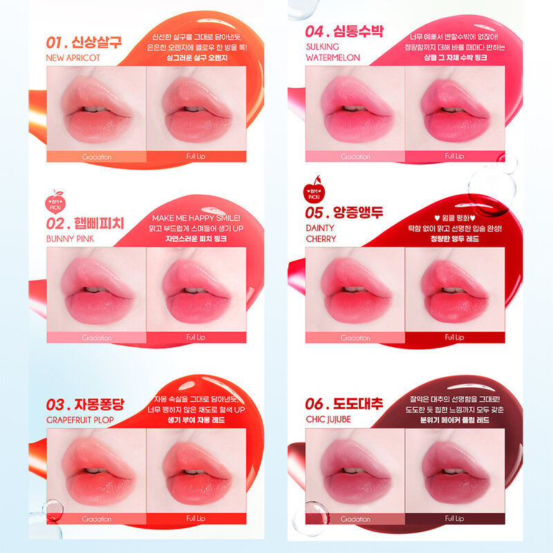 Colorgram Fruity Water Tint 2.8g #06 Chic Jujube