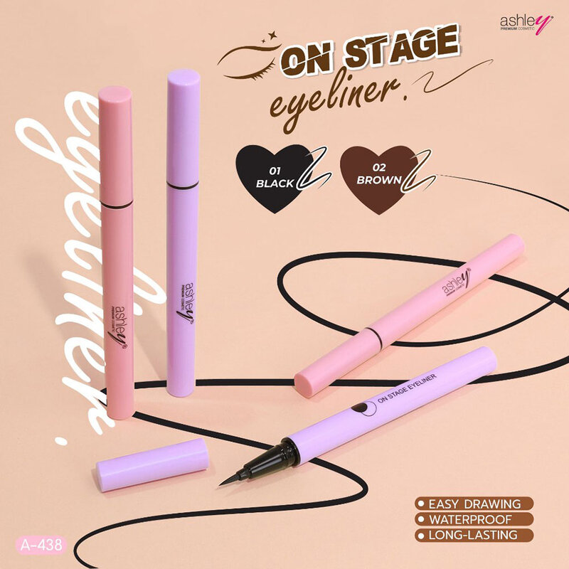 Ashley On Stage Eyeliner 0.6g #Brown