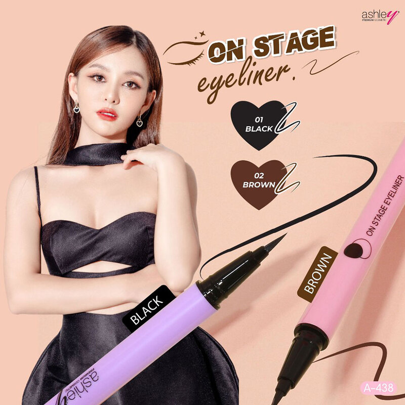 Ashley On Stage Eyeliner 0.6g #Brown
