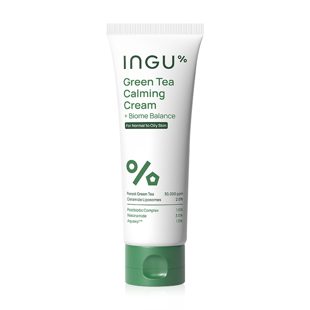 INGU Skin Green Tea Calming Cream + Biome Balance 100ml