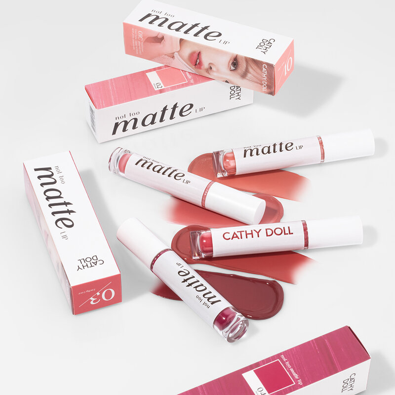 Cathy Doll Not Too Matte Lip 2.9g #02 Milkshake