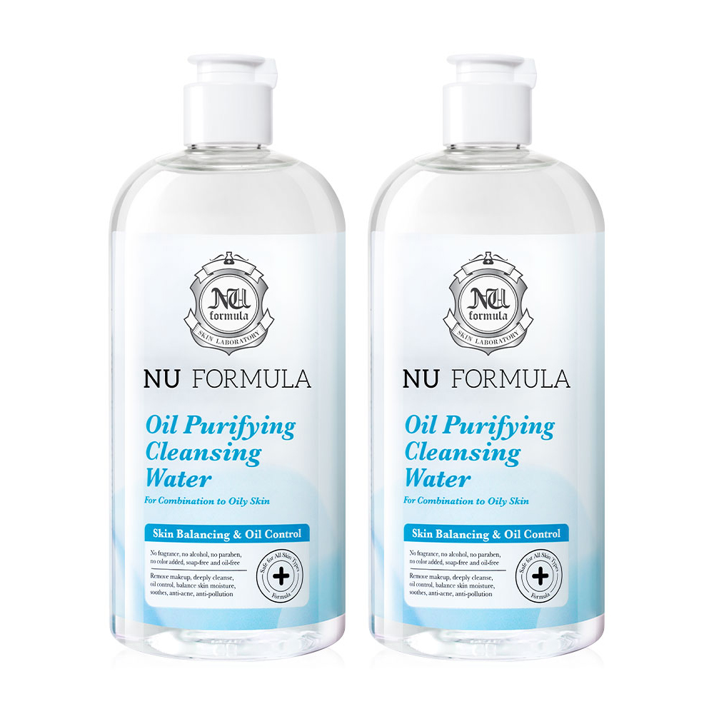 Nu Formula Oil Purifying Cleansing Water [510ml x 2pcs]