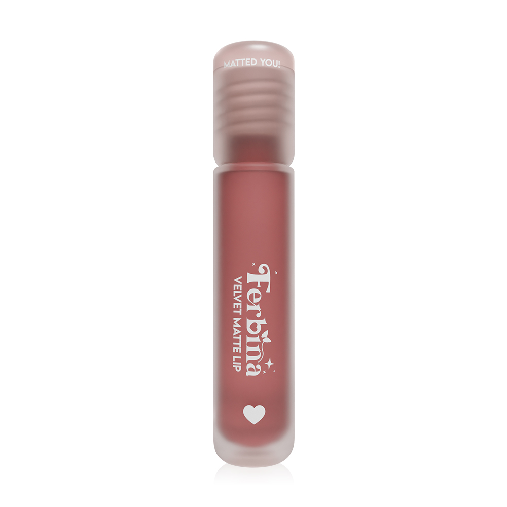 FERBINA Velvet Matte Lip 4g #01 Cotton Rainbow
