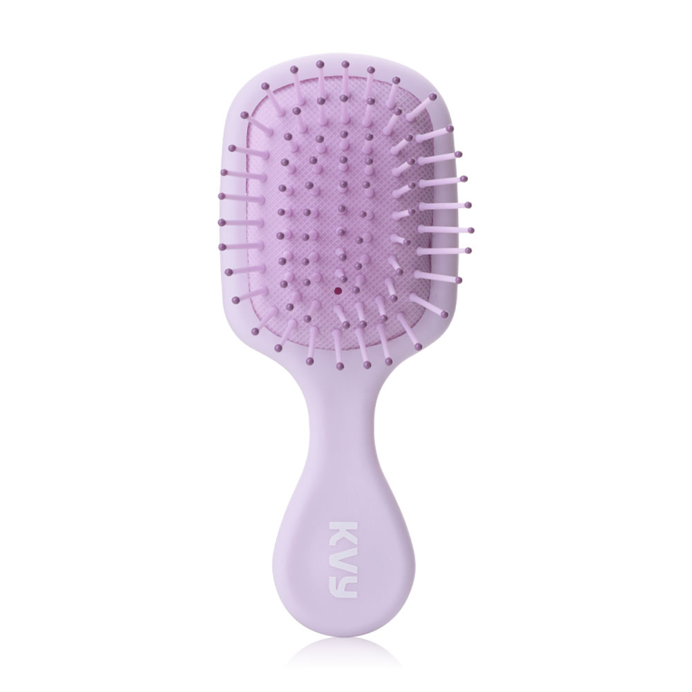 KVY Mini Air Cushion Hair Comb #Purple