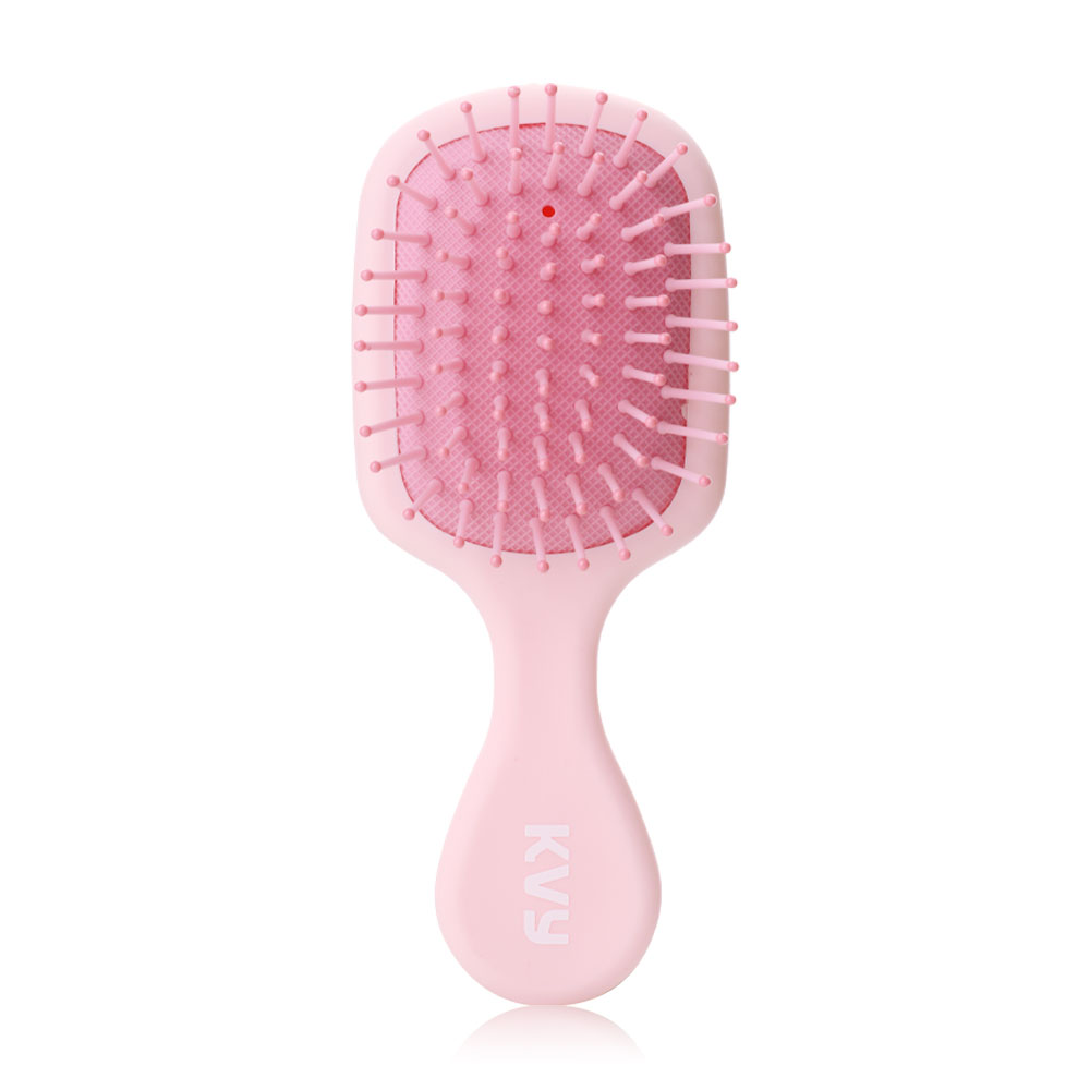 KVY Mini Air Cushion Hair Comb #Pink