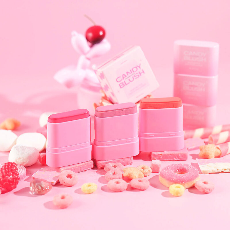 Aura Rich Blush Stick Candy Blush 10g #02 Soft Pink