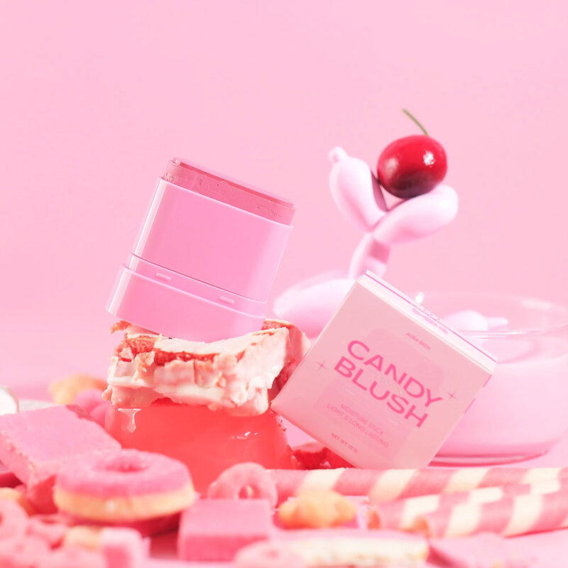Aura Rich Blush Stick Candy Blush 10g #02 Soft Pink