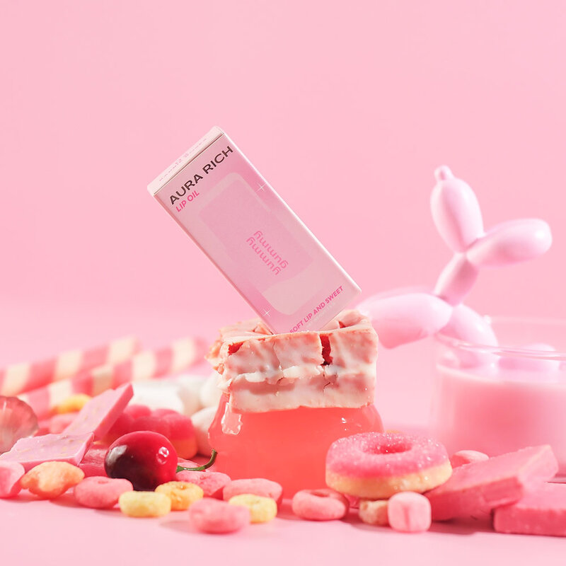 Aura Rich Lip Oil Yummy Gummy 7.3g #03 Rouge